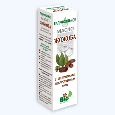 Масло Жожоба гидрофильное с экстрактами лекарственных трав фл.100мл (спрей)